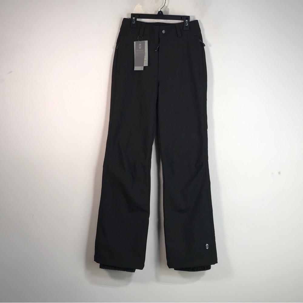 Free Country Ascend Flex Softshell Snow Pant, Men's Size XS - Jet Black